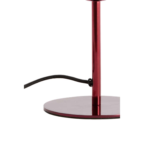 Light & Living tafellamp Cedillo - rood - Ø18cm