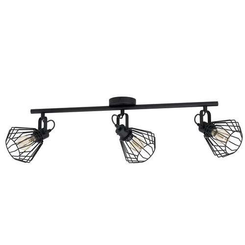 EGLO spot Tabillano - e27 - 77,5 cm - zwart