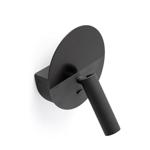 Faro Duas USB C Leeswandlamp Mat Zwart 2700K