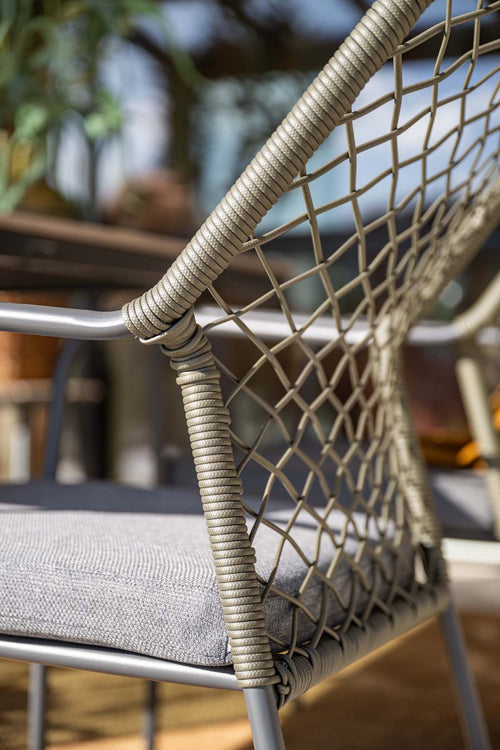 Garden Impressions Dido stoelen mosgroen 4 stuks + Terni tafel 160 cm