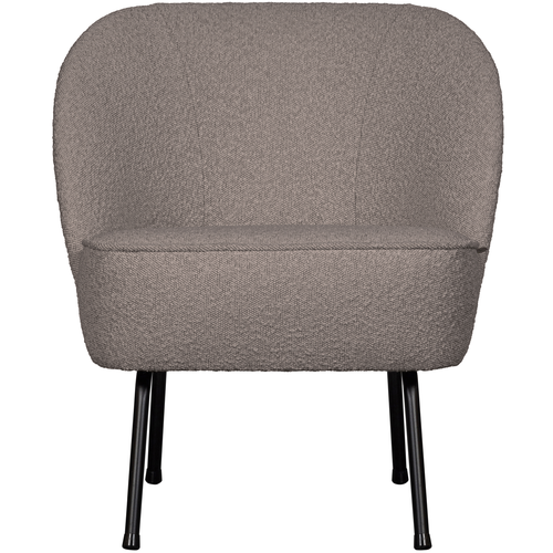 BePureHome fauteuil Vogue - Velvet - Naturel - 69x57x70 - vtwonen shop