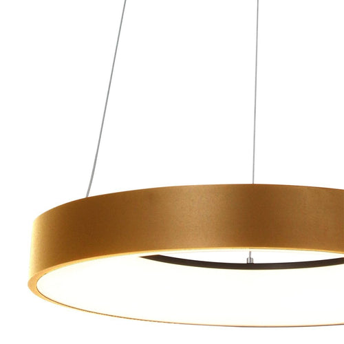 Steinhauer hanglamp Ringlede - 1 lichts - 48x 160 cm - goud - vtwonen shop