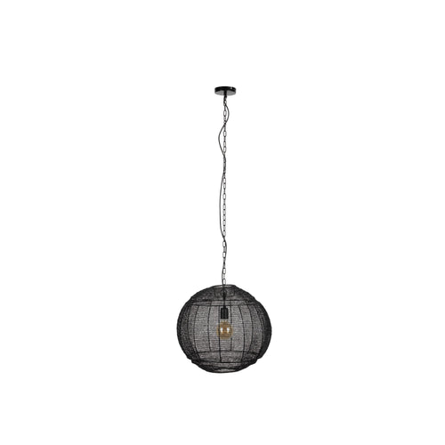 Dutchbone Meezan Hanglamp Zwart M - vtwonen shop