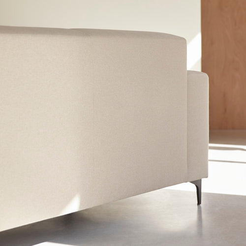 Tikamoon 2,5-zitsbank in ecru stof - Beige - vtwonen shop