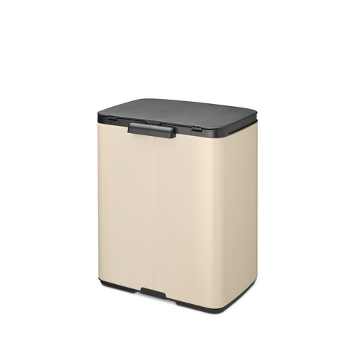 Brabantia Prullenbak Bo - 12 L - soft beige - vtwonen shop