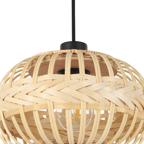EGLO hanglamp Amsfield 1 - e27 - zwart