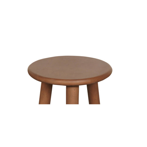 StarFurn Salontafel Enzo - Rond Bruin Hout - 37x37x41cm - vtwonen shop