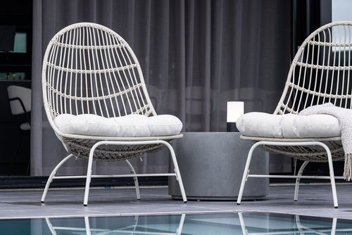 Rebellenclub Loungestoel Lipe - Beige - vtwonen shop