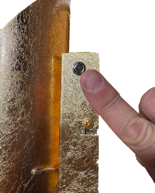 Freelight wandlamp Letto - 1 lichts - 12  x 31   cm - goud - vtwonen shop