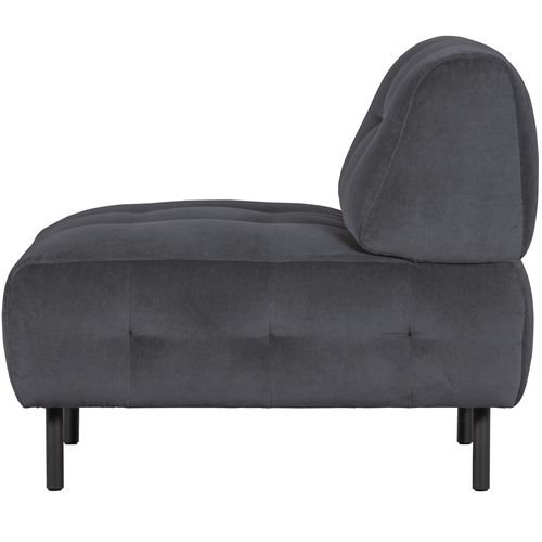 WOOOD fauteuil Lloyd - Velvet - Cloud - 75x90x90 - vtwonen shop