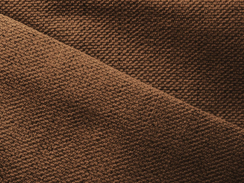 LaMiaSofa hoekbank rechts Ostia - textuurstof - terracotta - 244x149x79