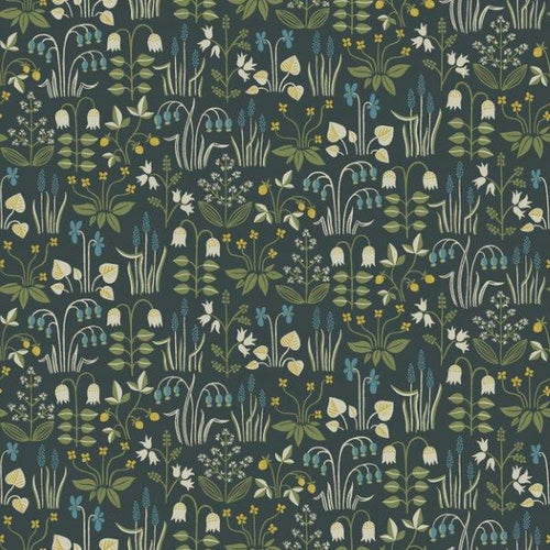 Borastapeter behang bloemen zwart - 53 cm x 10.05 m - 660419 - vtwonen shop