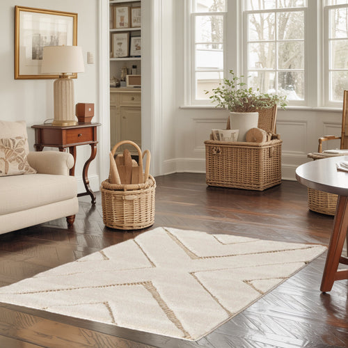 AFK Living vloerkleed  Romy - zeer zacht - beige - 120 x 170 cm