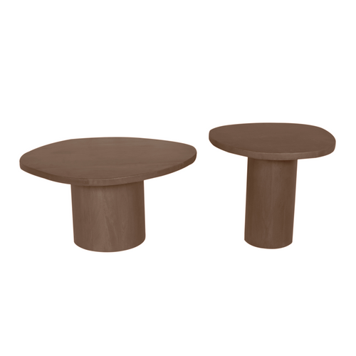 Starfurn  salontafel  - bruin - 70x70x38cm