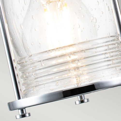 Elstead Kichler Ashland Wandlamp Gepolijst Chroom, IP44