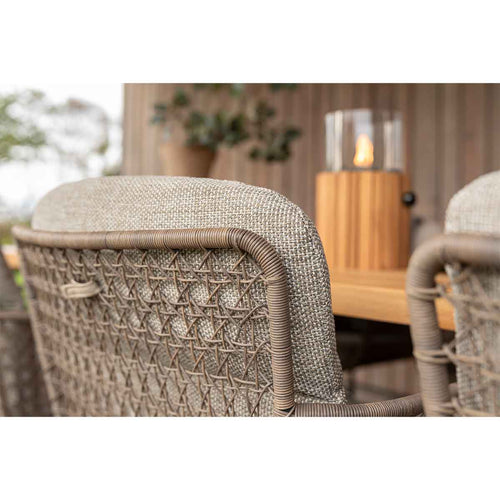 4 Seasons tuinset Aprilla - tuintafel Ambassador 240x100 cm 7-delig