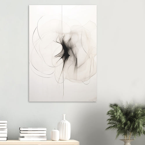 Artfulprints  Abstract - Chique brush 10   poster 30x40 cm