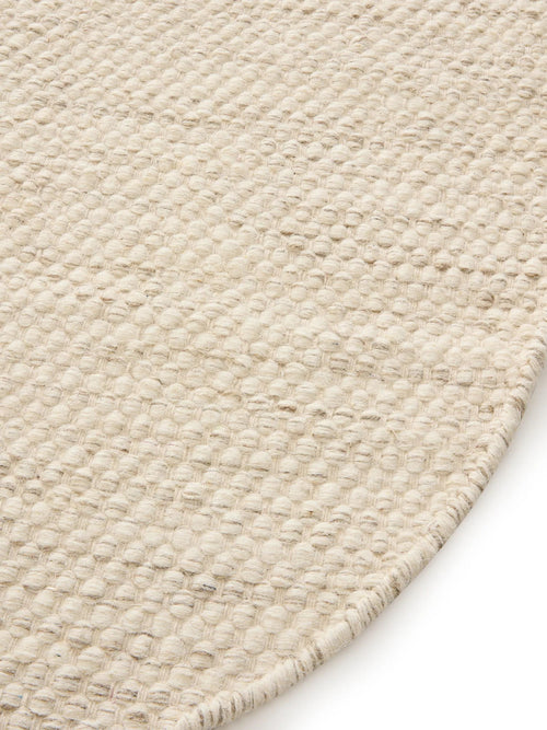 benuta wollen vloerkleed Rocco - crème - 160x230 cm