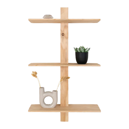 Artichok Mees houten wandplank naturel - 55 x 72 cm - vtwonen shop