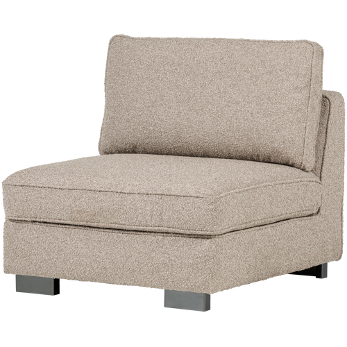 vtwonen element 1-zits Lazy - Bouclé - Naturel - vtwonen shop