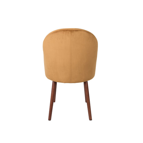 Dutchbone Barbara Eetkamerstoelen  Camel - Set van 2 - vtwonen shop