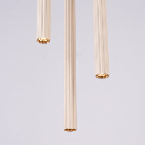 Sollux Lighting Hanglamp ARCHE 3P beige - 20x20x120cm