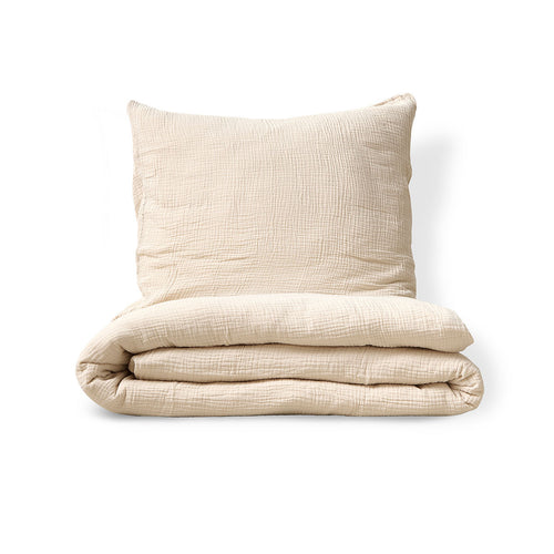 Petite Amélie Kinderbeddengoed BEIGE 2 dlg
