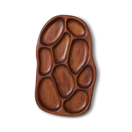 HKLIVING borrelplank – acacia – groot