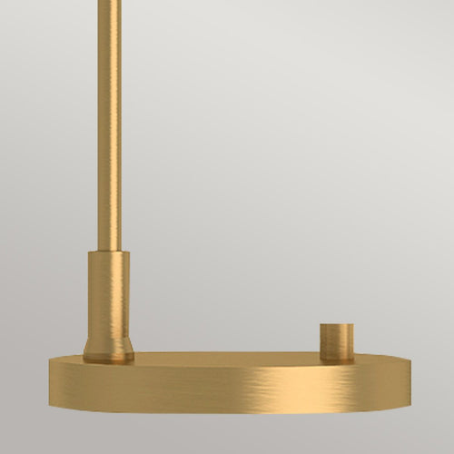 Schreibtischlampe Modern Gebürstetes Gold 1x E27