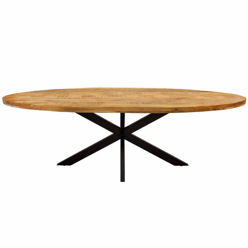 Kick eettafel Dax ovaal - 180cm - Mango - vtwonen shop