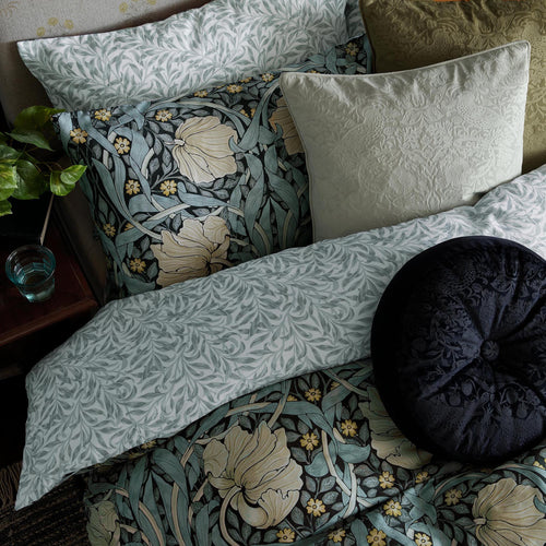 William Morris at Home Dekbedovertrek lits-jumeaux Pimpernel Indigo 230 x 220cm