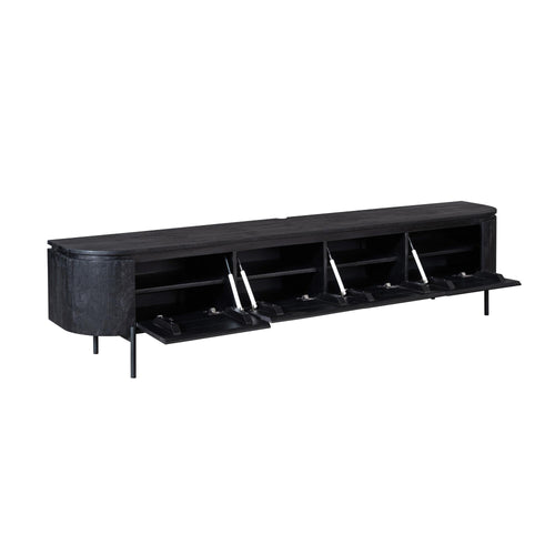Starfurn - Tv meubel Excellent - Zwart - 35x160x45 cm