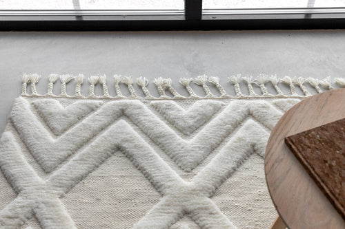 Rebellenclub Vloerkleed Fino - 300 x 200 cm - Beige - vtwonen shop