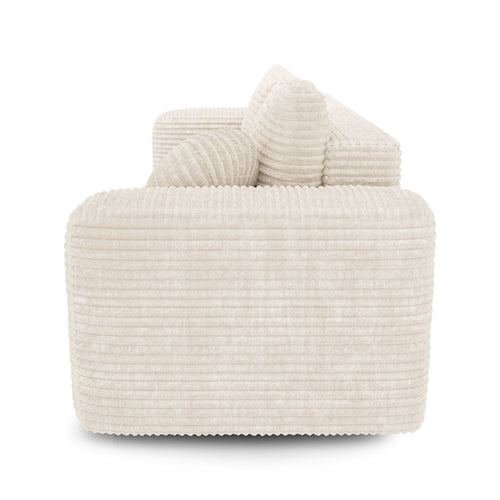 Premium Interiors - Slaapbank met opbergruimte LIOR - xxl-corduroy crème 260cm