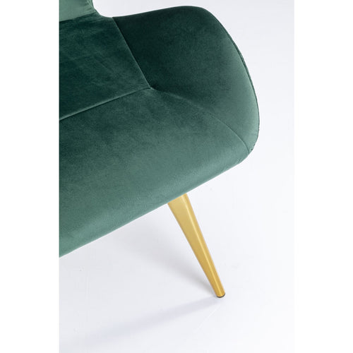 Kare Design Stoel Viva fluweel groen - vtwonen shop