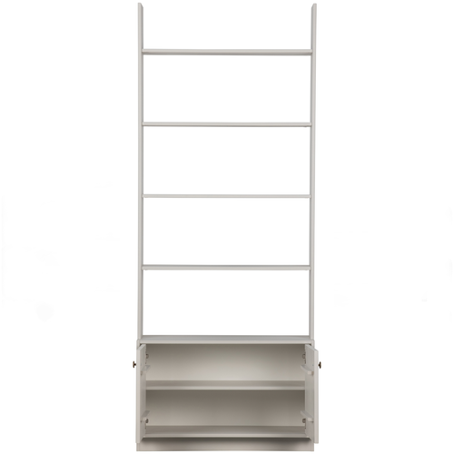 WOOOD boekenkast Madu - Grenen - Wolkengrijs - 200x80x35 - vtwonen shop