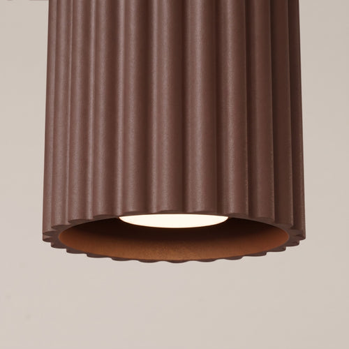 Sollux Lighting Plafondlamp AURA 1 bruin GU10 - 10x10x10cm