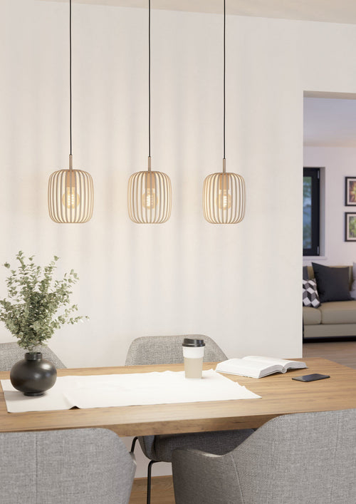 EGLO hanglamp Romazzina - e27 - 90 cm - zandkleur - vtwonen shop