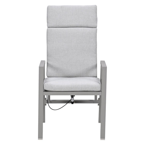 Garden Impressions Kasper tuinstoel verstelbaar - taupe