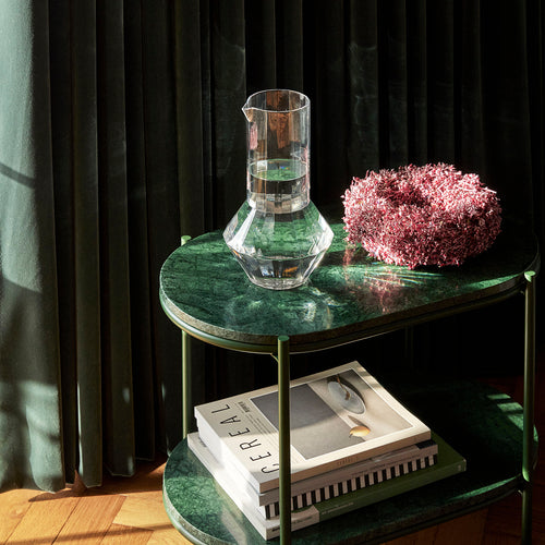 Hübsch kan Aster - glas - ø16xh25cm