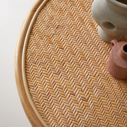 Tikamoon Salontafel in rotan - Naturel