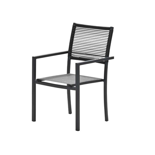 Garden Impressions tuinstoel Tess zwart - stapelbaar - vtwonen shop