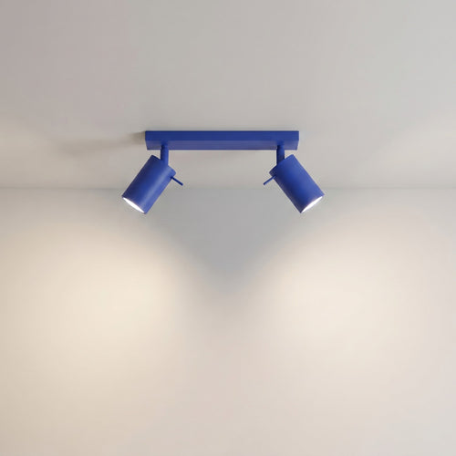 Sollux Lighting Plafondlamp RING 2 ultramarijn - 30x6x16cm