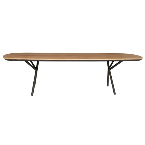 StarFurn Eettafel RichWood - Naturel Hout - 200x100x76cm - vtwonen shop
