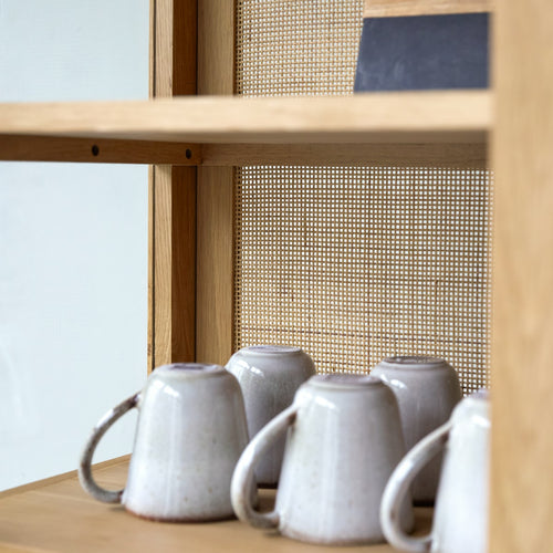 Tikamoon Massief eikenhouten servieskast - Naturel - vtwonen shop