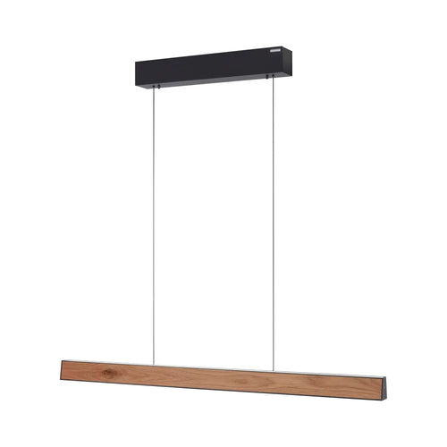 Neuhaus PURE hanglamp e-Lift - 2 lichts - 120  x 240   cm - zwart hout
