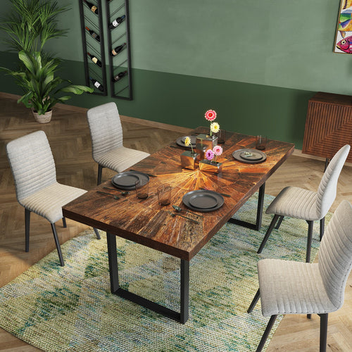 Kare Design Eettafel Conley 180x90cm zwart - vtwonen shop