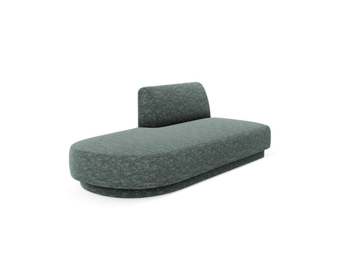 Micadoni - Module "Miley" 2 zitplaatsen, chenille olie - 90x158x70cm