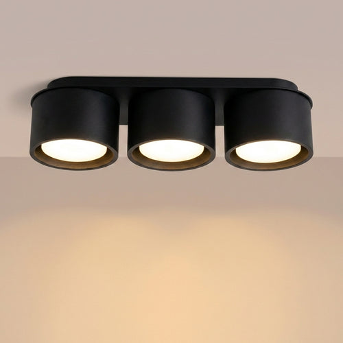 Sollux Lighting Plafondlamp MODO 3 zwart Gx53 - 32,4x10,4x8,2cm