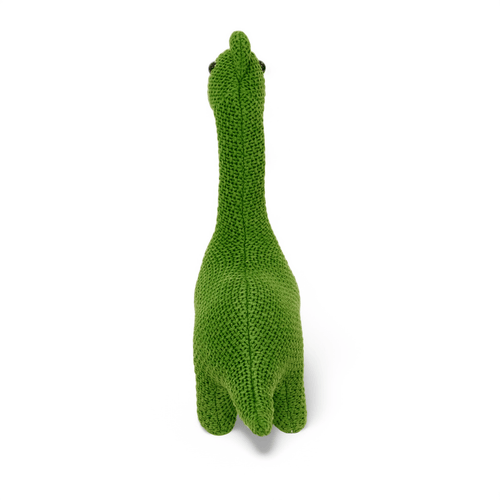 Pintado & Lacado knuffeldier Dinosaur - groente - 32 cm